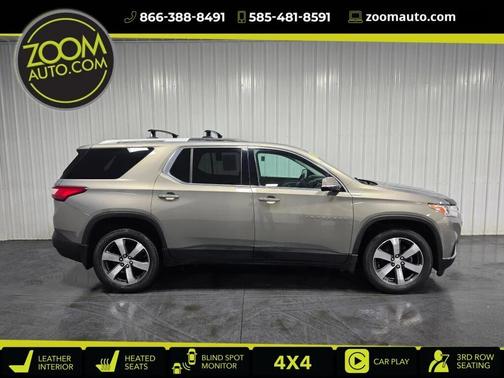 Sable Brown Metallic 2018 Chevrolet Traverse LT Leather