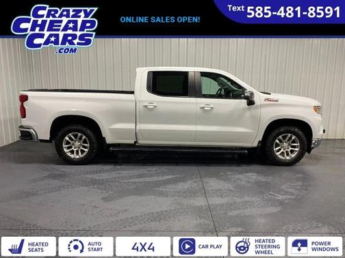 Summit White 2023 Chevrolet Silverado 1500 LT