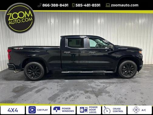 Black 2019 Chevrolet Silverado 1500 Custom