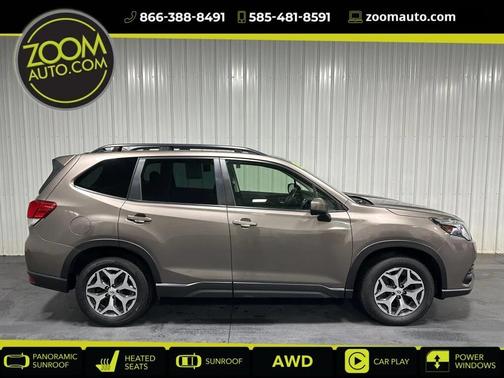 Brilliant Bronze Metallic 2022 Subaru Forester Premium