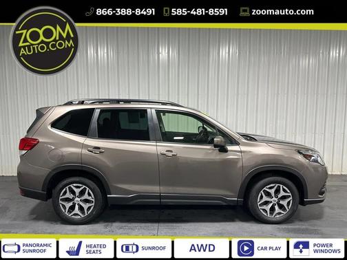 Brilliant Bronze Metallic 2022 Subaru Forester Premium