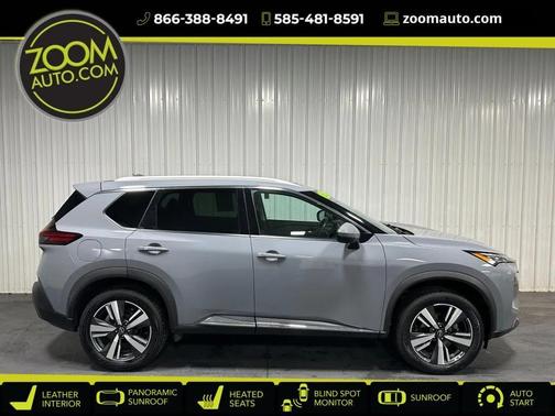 Gray 2023 Nissan Rogue SL