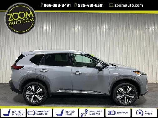 Gray 2023 Nissan Rogue SL