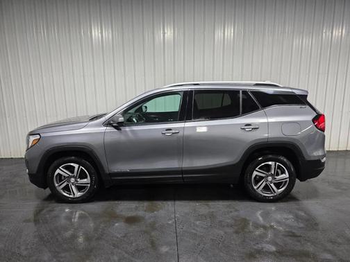 Satin Steel Metallic 2021 GMC Terrain SLT