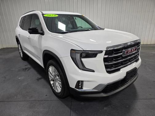 White 2024 GMC Acadia FWD Elevation