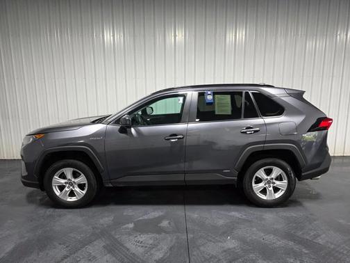 Magnetic Gray Metallic 2021 Toyota RAV4 Hybrid LE