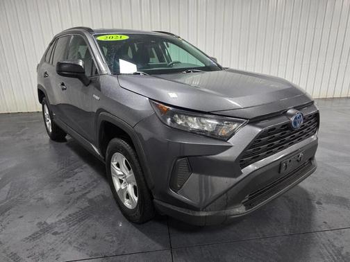 Magnetic Gray Metallic 2021 Toyota RAV4 Hybrid LE