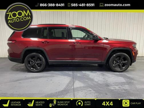 Velvet Red Pearlcoat 2023 Jeep Grand Cherokee L Altitude