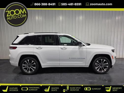 Bright White Clearcoat 2022 Jeep Grand Cherokee 4xe Overland