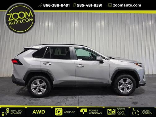 Silver Sky Metallic 2023 Toyota RAV4 Hybrid XLE