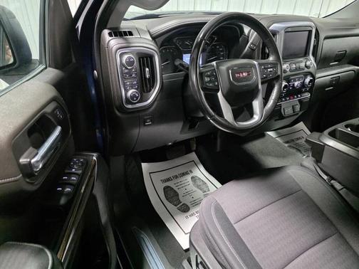 Pacific Blue Metallic 2022 GMC Sierra 1500 Elevation