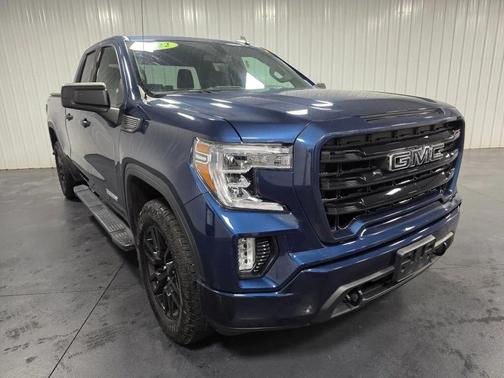 Pacific Blue Metallic 2022 GMC Sierra 1500 Elevation