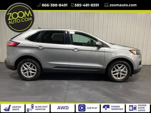 Iconic Silver Metallic 2023 Ford Edge SEL