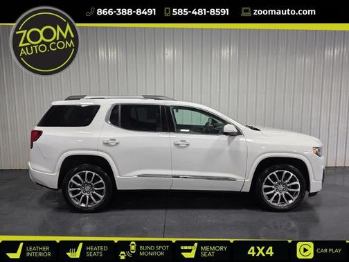 White 2023 GMC Acadia Denali
