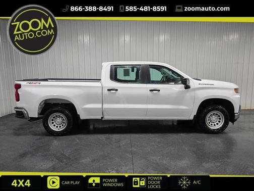 Summit White 2020 Chevrolet Silverado 1500 WT