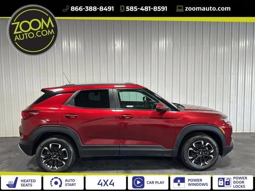 Crimson Metallic 2022 Chevrolet Trailblazer LT