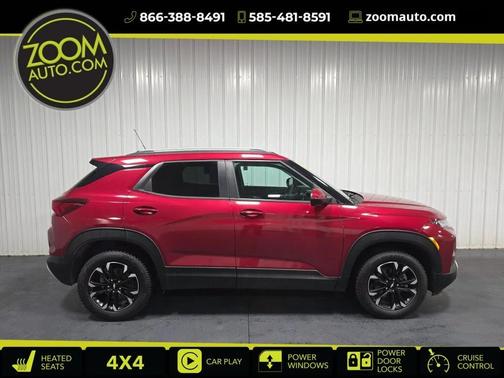 Scarlet Red Metallic 2021 Chevrolet Trailblazer LT