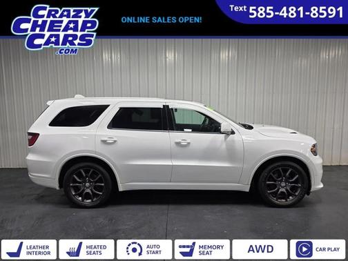 White Knuckle Clearcoat 2018 Dodge Durango R/T