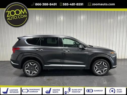 Gray 2023 Hyundai SANTA FE Limited