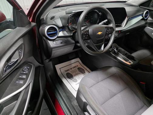 Crimson Metallic 2025 Chevrolet Trax LS