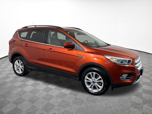 Orange Metallic 2019 Ford Escape SEL