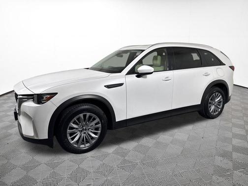 Rhodium White Premium 2024 Mazda CX-90 3.3 Turbo Preferred Plus