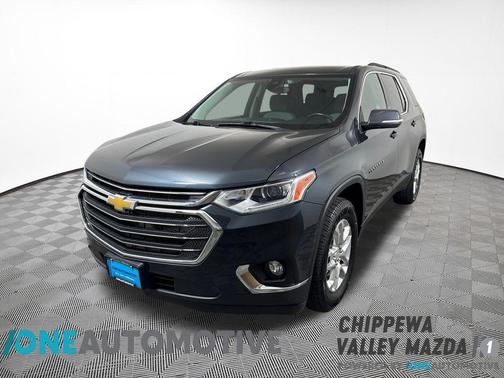 Graphite Metallic 2021 Chevrolet Traverse LT Cloth