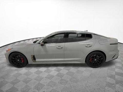 Ceramic Silver 2019 Kia Stinger GT1