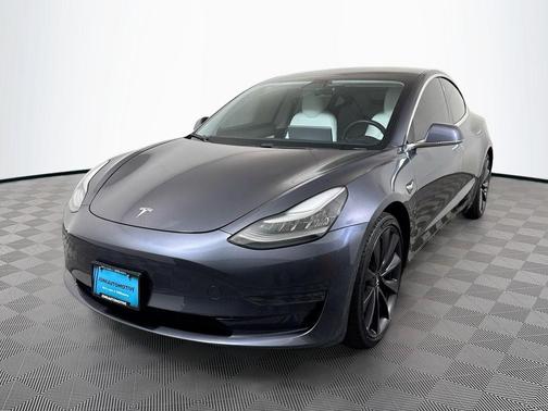 Deep Blue Metallic 2020 Tesla Model 3 Performance
