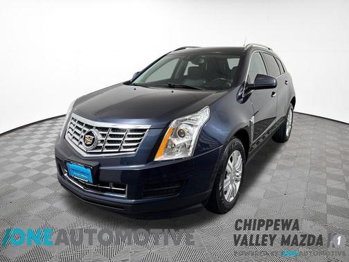 Sapphire Blue Metallic 2014 Cadillac SRX Luxury Collection