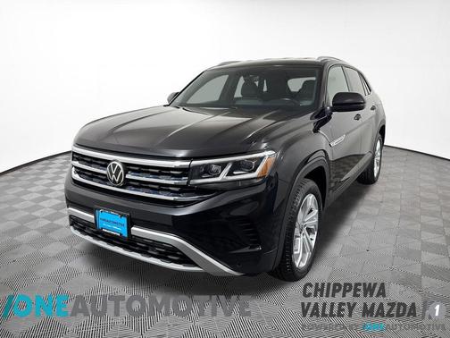 Deep Black Pearl 2020 Volkswagen Atlas Cross Sport 3.6L V6 SE w/Technology