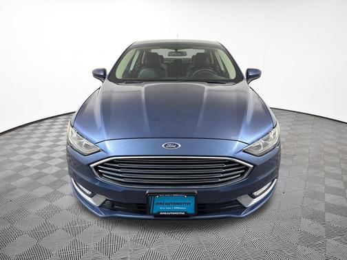 Blue Metallic 2018 Ford Fusion SE