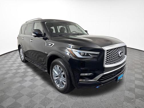 Black Obsidian 2019 INFINITI QX80 Luxe
