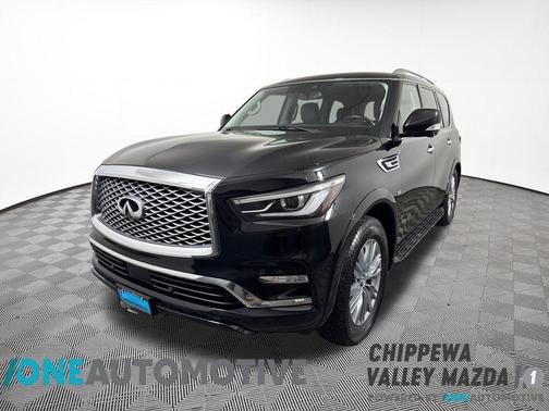 Black Obsidian 2019 INFINITI QX80 Luxe