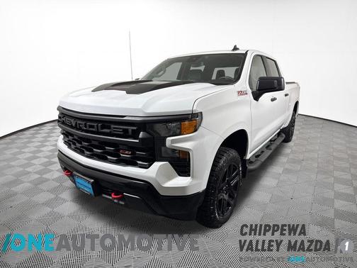 Summit White 2023 Chevrolet Silverado 1500 Custom Trail Boss