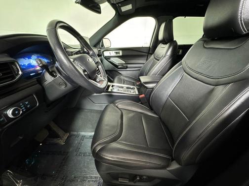 Blue 2021 Ford Explorer ST
