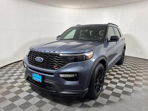 Blue 2021 Ford Explorer ST