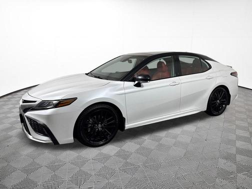 Midnight Black Metallic 2023 Toyota Camry XSE