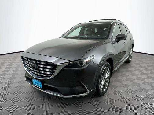 Machine Gray Metallic 2022 Mazda CX-9 Signature
