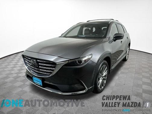 Machine Gray Metallic 2022 Mazda CX-9 Signature