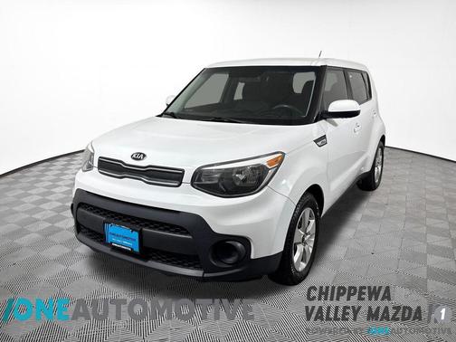 Clear White 2018 Kia Soul Base