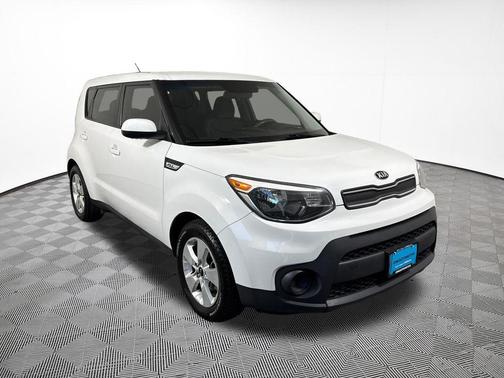 Clear White 2018 Kia Soul Base