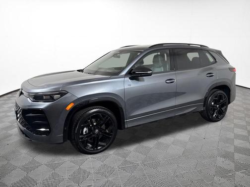Platinum Gray Metallic 2025 Volkswagen Tiguan 2.0T SE R-Line Black 4MOTION