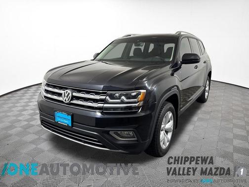 Deep Black 2018 Volkswagen Atlas 3.6L SEL