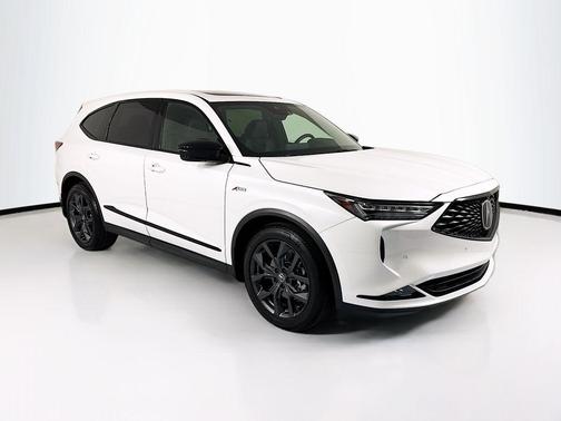 Platinum White 2024 Acura MDX A-Spec