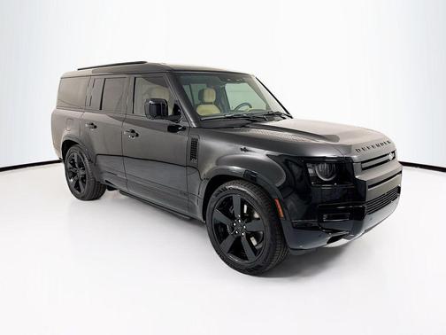 Santorini Black 2026 Land Rover Defender P500 V8