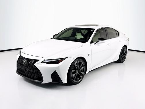 Ultra White 2021 Lexus IS 350 350 F SPORT