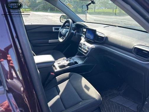 Red Metallic 2023 Ford Explorer XLT