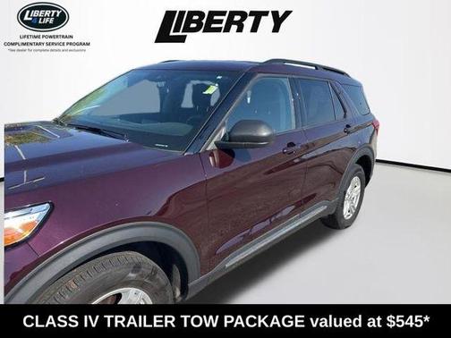 Red Metallic 2023 Ford Explorer XLT