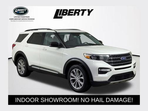 White Metallic 2023 Ford Explorer XLT